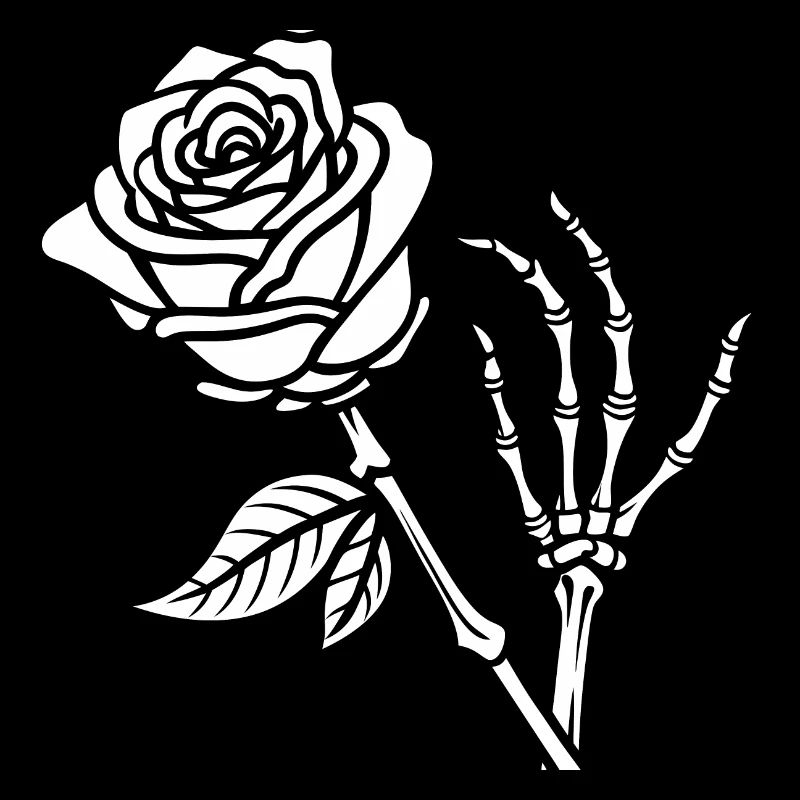 Blooming Skeleton Hand
