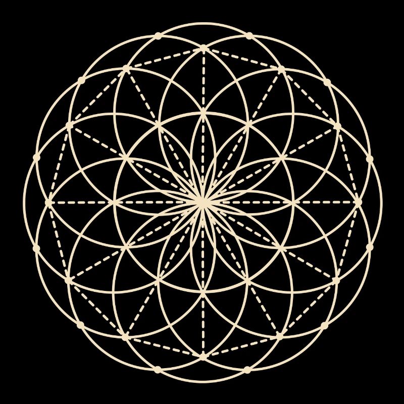 Heilige Geometrie Blume