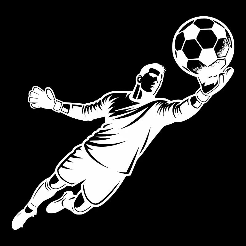 Top sporting performance: Goalkeeper saves shot