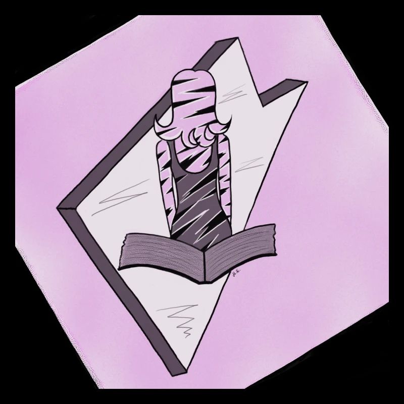 Fantasie Mädchen aus dem Buch