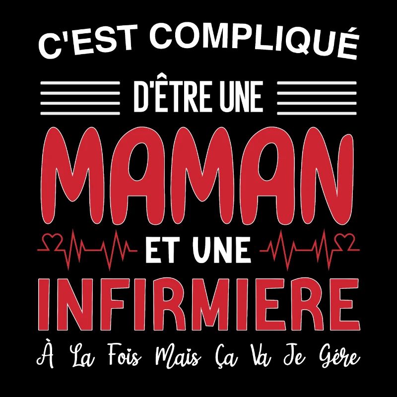 Mama und Krankenschwester