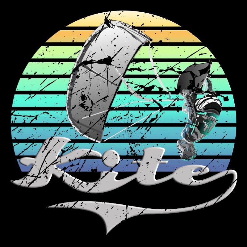 Kitesurf rétro