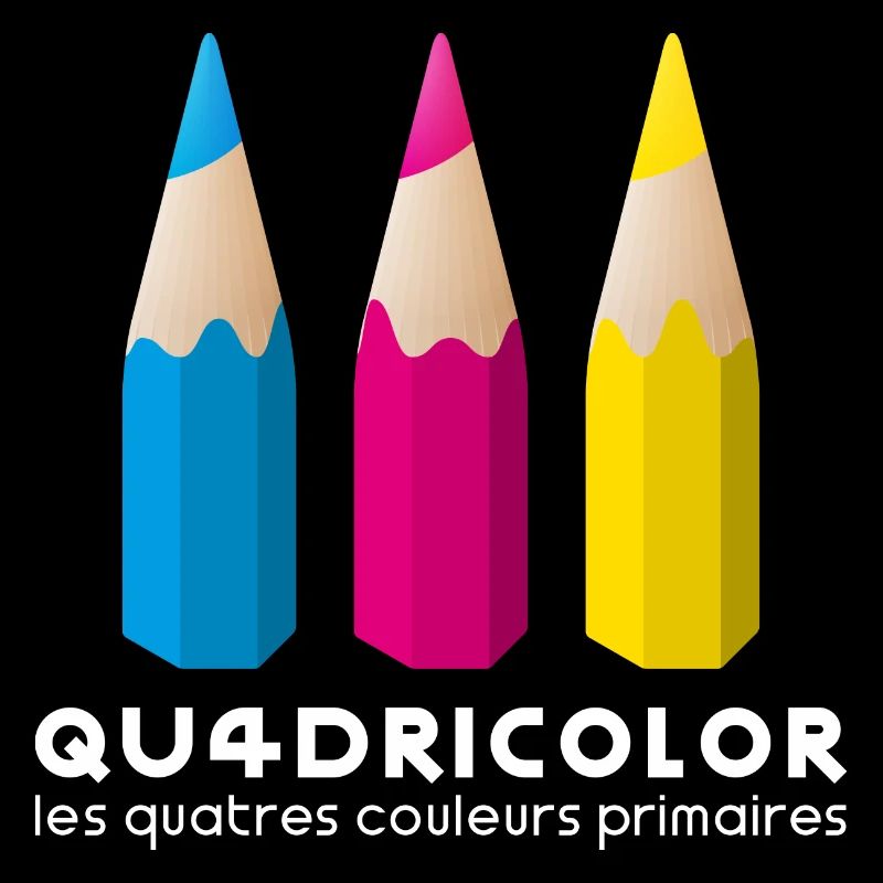 Quadricolor - Texte clair