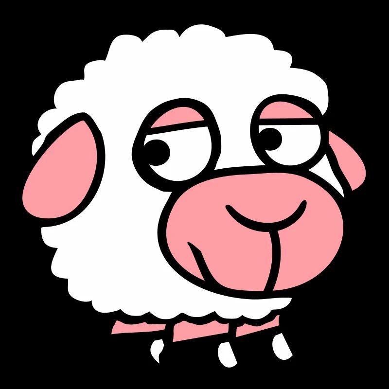 Mouton Triste Timide Introverti Malheureux