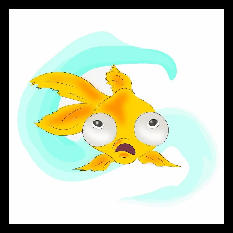 Fish with bulging eyes