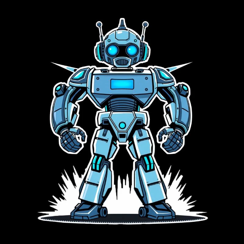 Cyber-Roboter – High-Tech Power