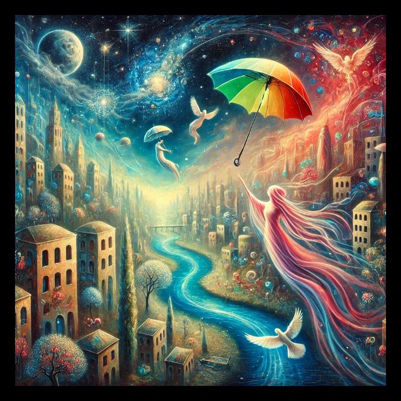 The Glowing Umbrella