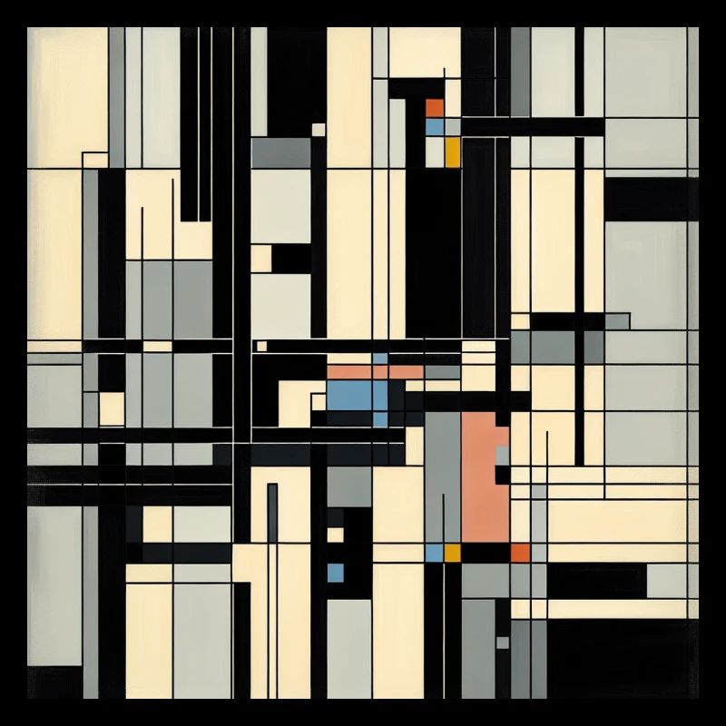Abstrakte Kunst nach Mondrian