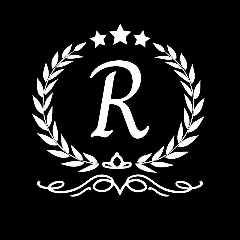 Letter r crown