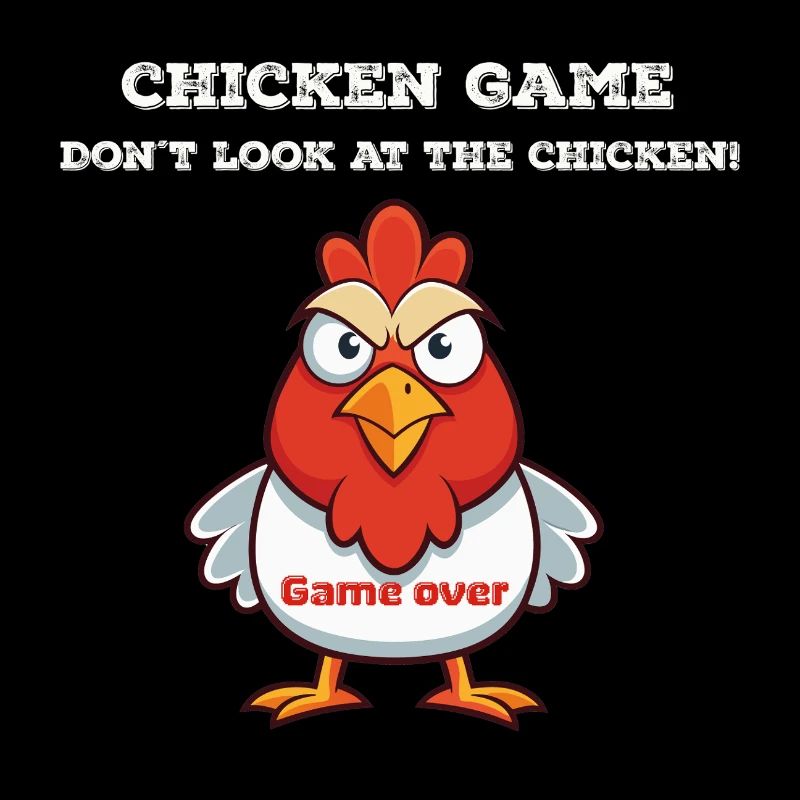 Chicken game white