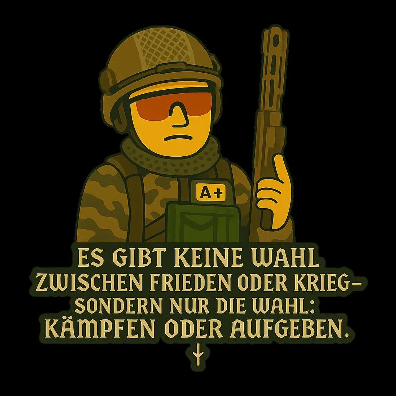 Starkes Statement – kompromisslos und klar.