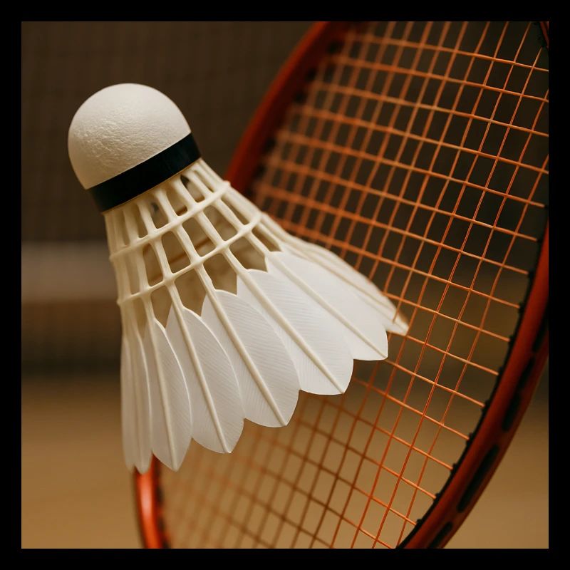 Badminton - Ball and racket