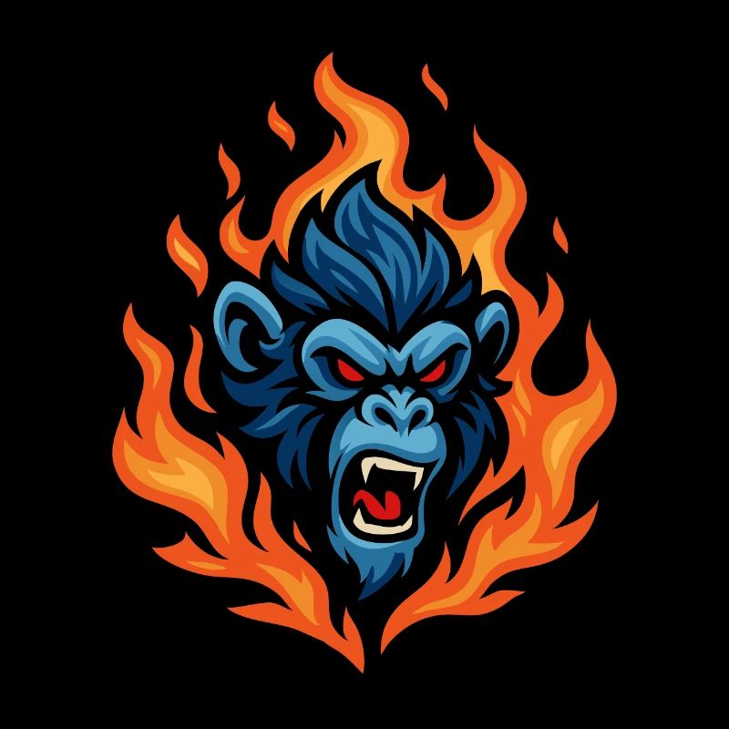 Affe – Himmelsspringer | Urbanes Zodiac-Maskottchen