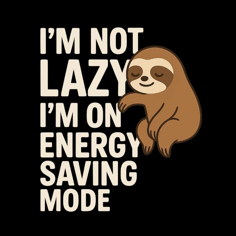 I’m Not Lazy – I’m on Energy Saving Mode