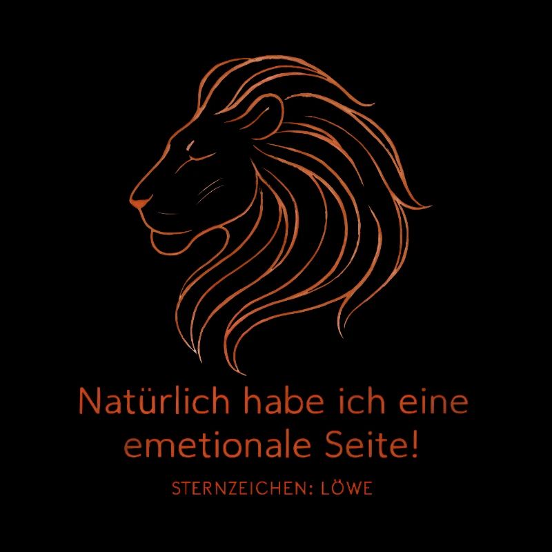 Löwe Sternzeichen - Emotionale Seite Spruch