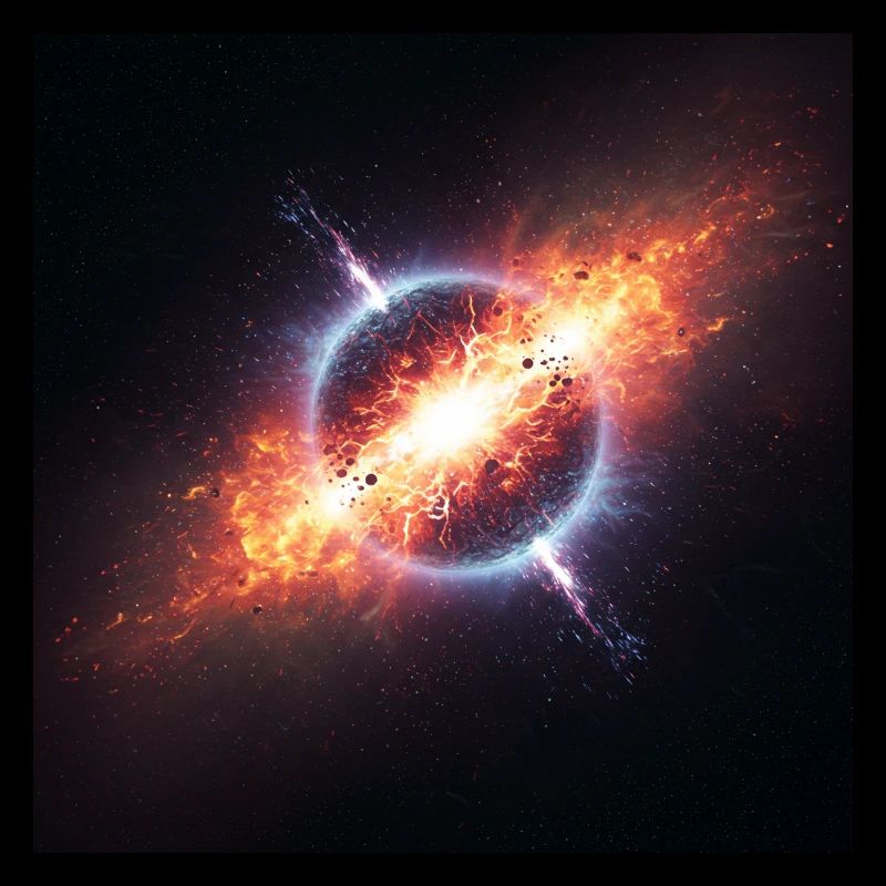 Impression d’art Orbite cosmique