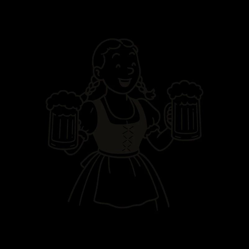 Bier Mädchen - Ein Prosit der Gemütlichkeit