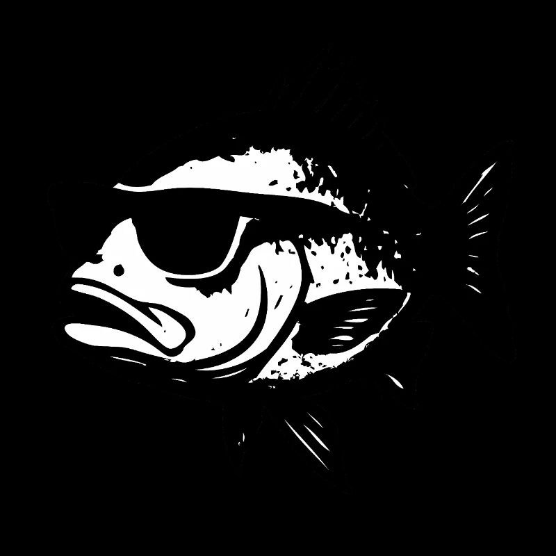Poisson avec des lunettes de soleil