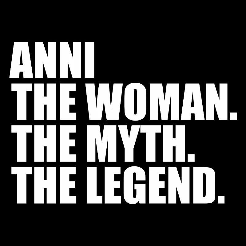 Woman Myth Legend Name Anni