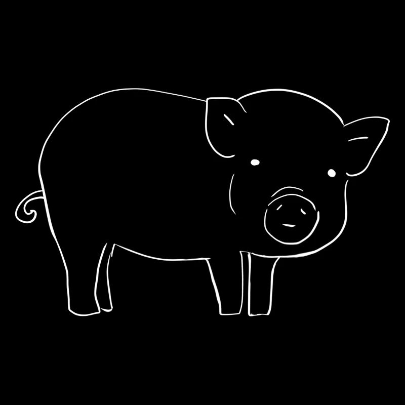 Schwein Symbol Tier