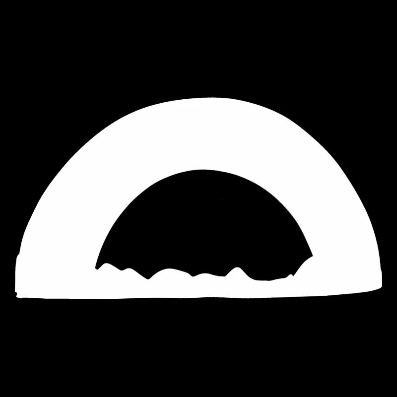 Arc Symbole Forme Herbe Ligne