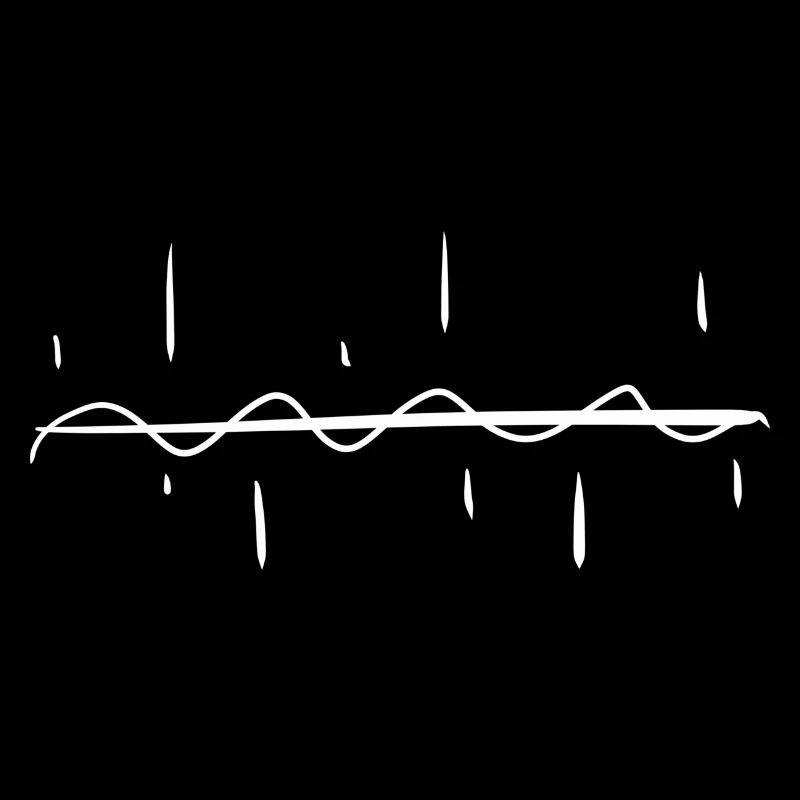 wave line stroke pattern wavy