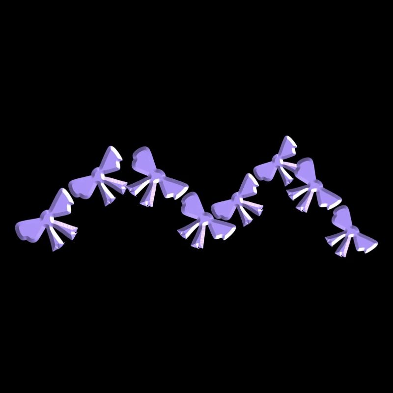 loop symbol fly square purple line