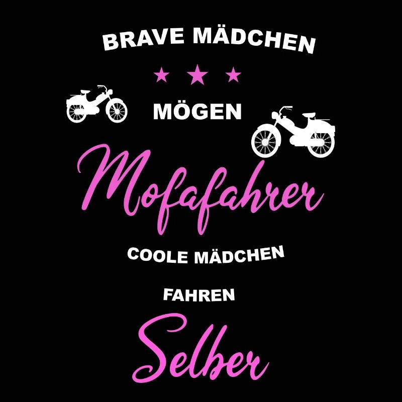 Mofa Moped Mofafahrer Mopedfahrer Mopeds Mokick