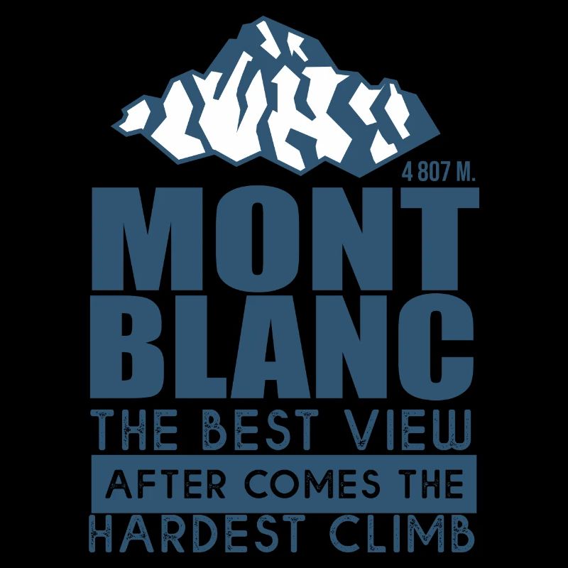 Bergsteigen Mont Blanc Wandern