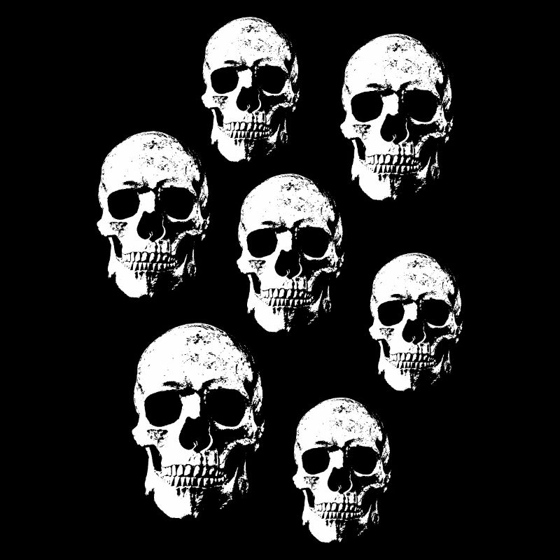 Crânes d’Halloween