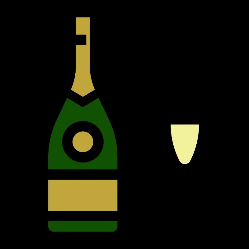 Verre à , vin mousseux, verre de