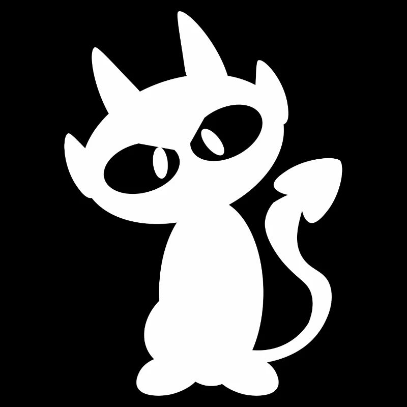 Little Evil White Devil T-Shirt