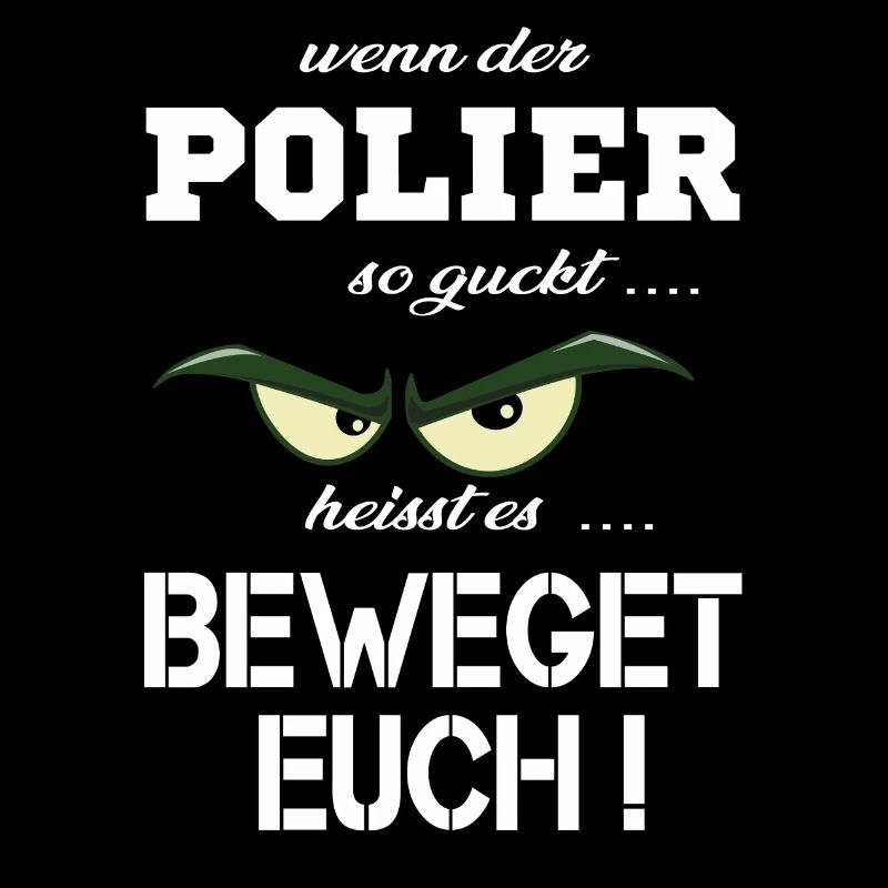Wenn der Polier böse guckt T-Shirt