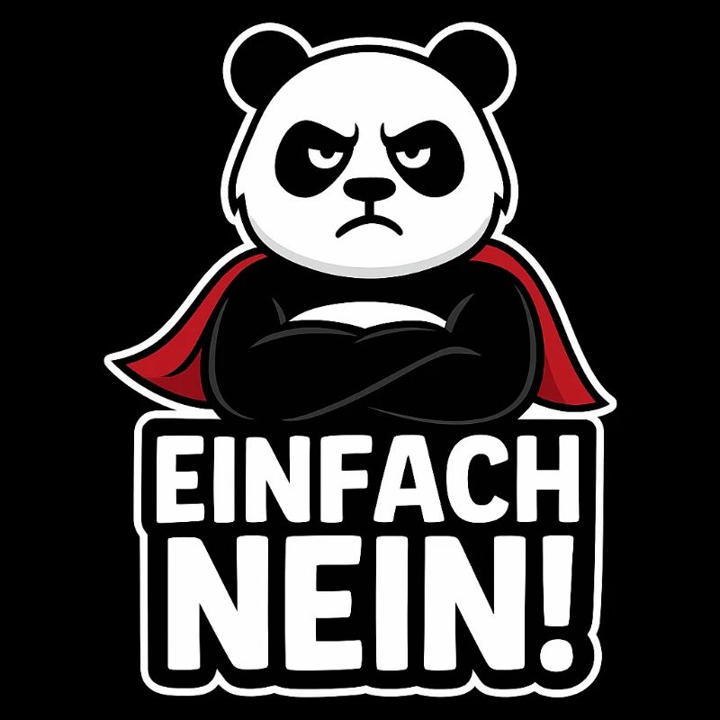 Panda Superheld: Einfach Nein