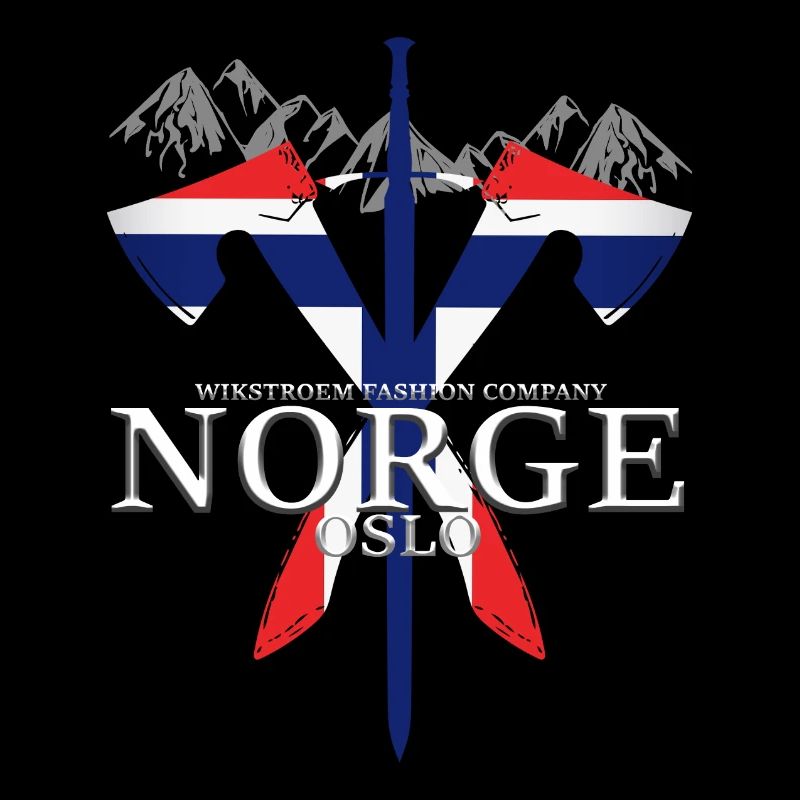 Wikstroem - Norvège Axes Viking