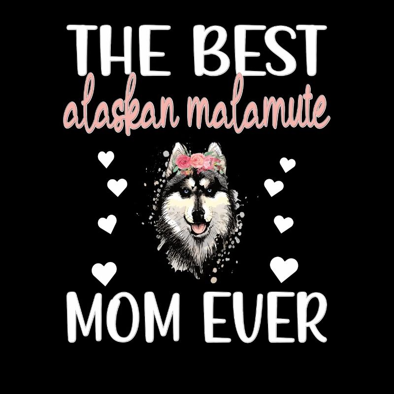 Alaskan Malamute Mama Alaskan Malamute propriétaire