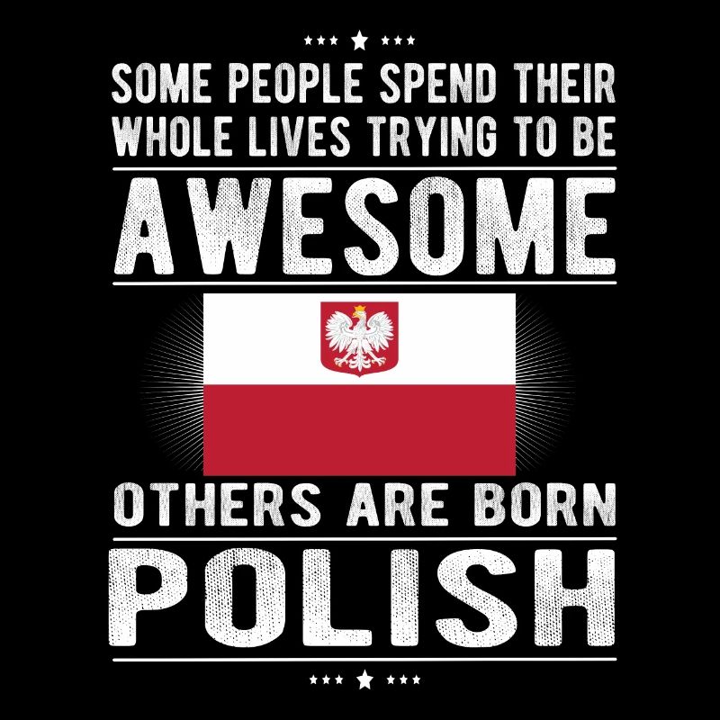 Pole Poland Flag Polish origin Roots Poland