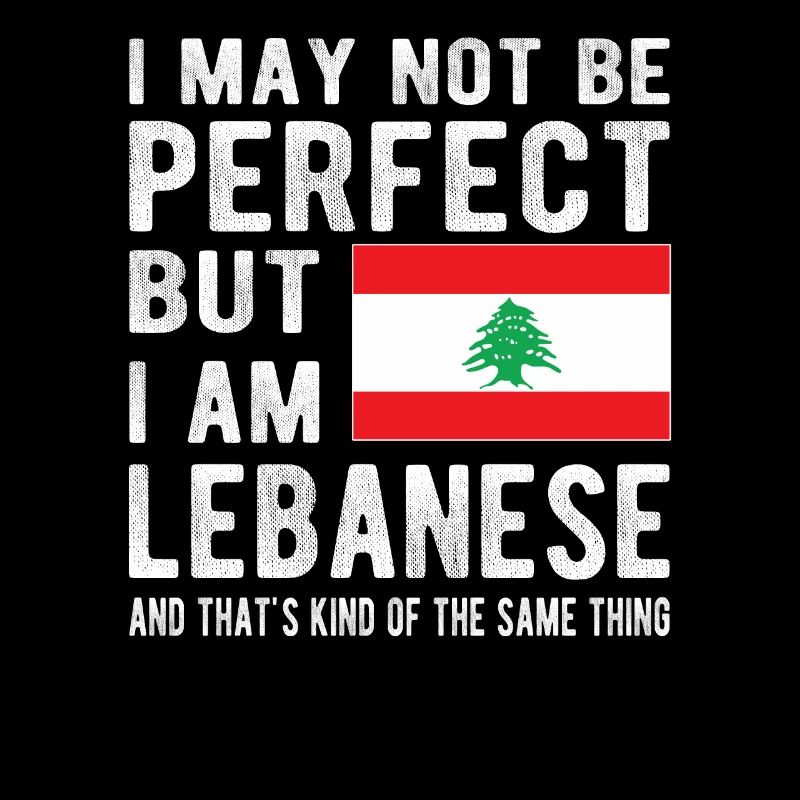 Stolzer Libanese Libanon Libanesische Herkunft