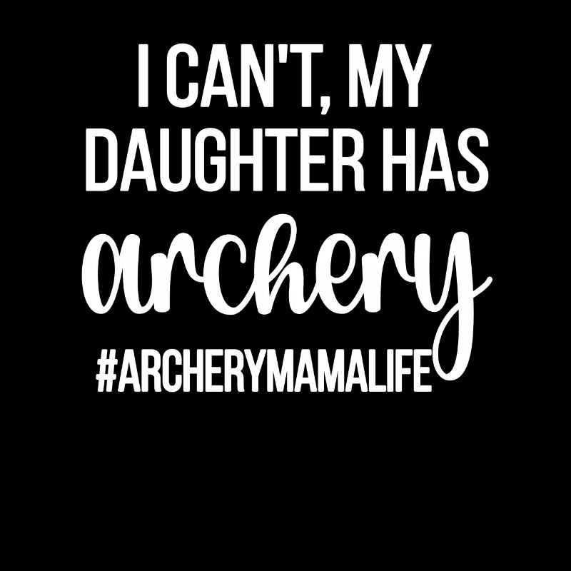 Stolze Bogenschießen-Mama Von Bogenschützin Mutter