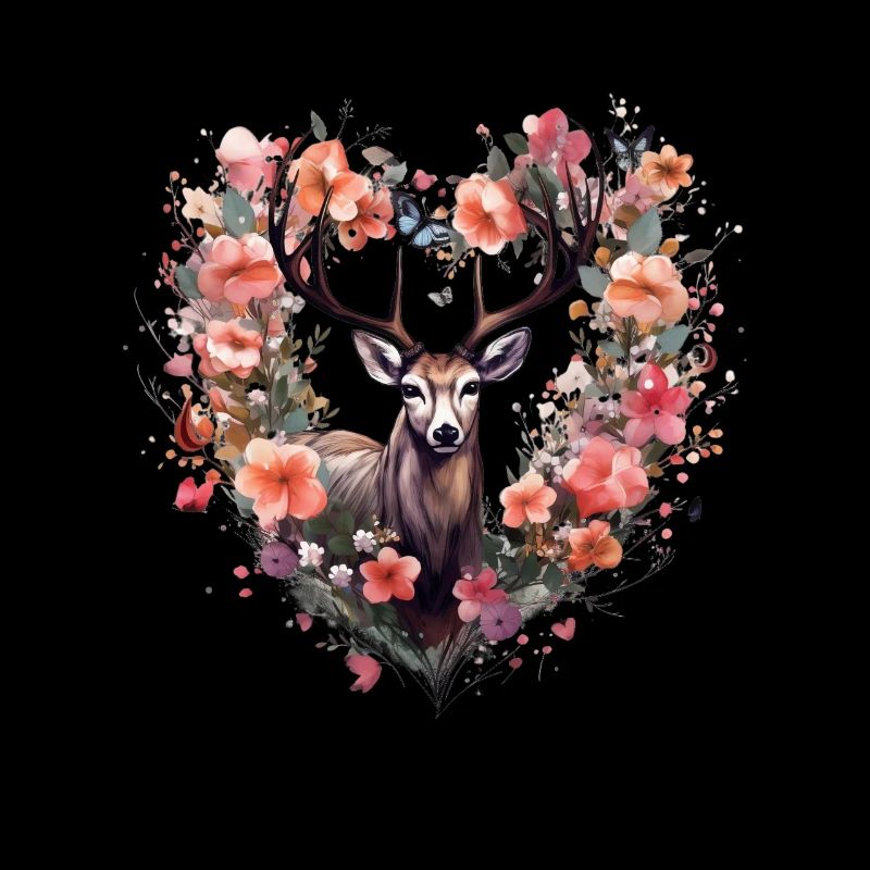 Ersatz Dirndl Hirschgeweih Hirsch