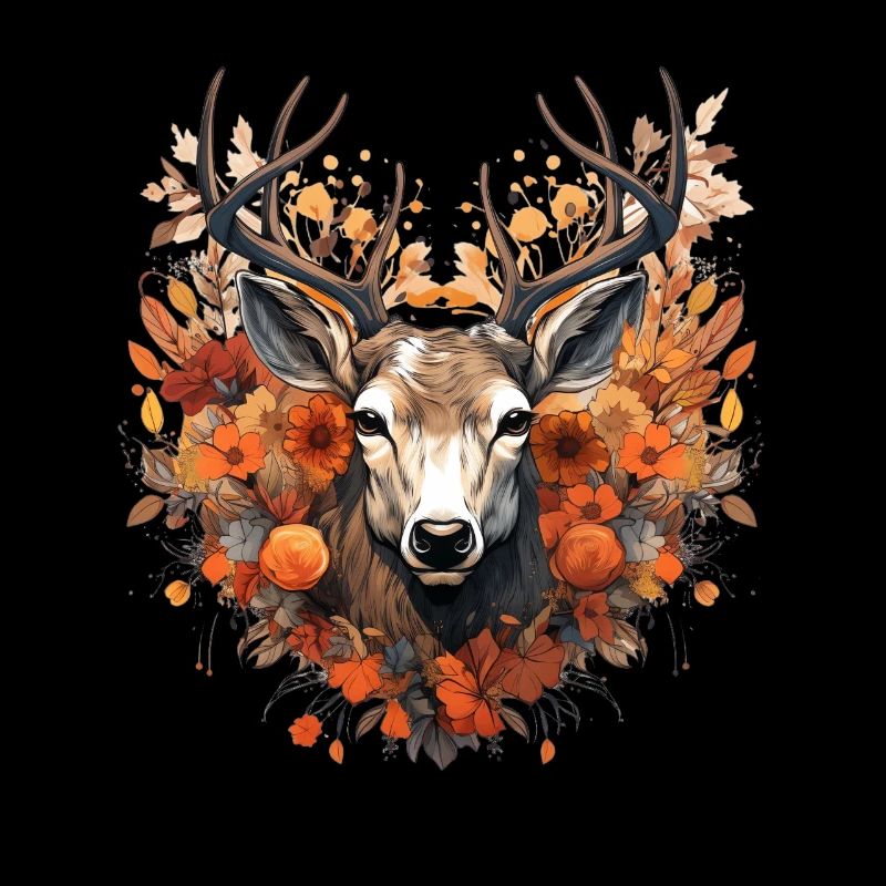 Replacement dirndl deer antlers deer