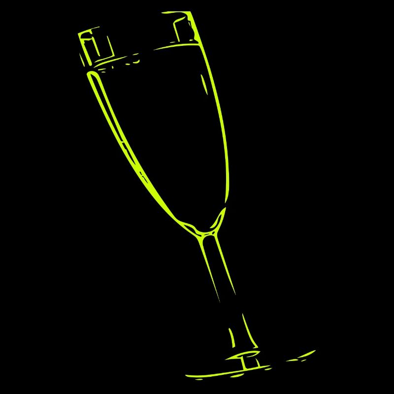 Abstract glass / line / green / pattern