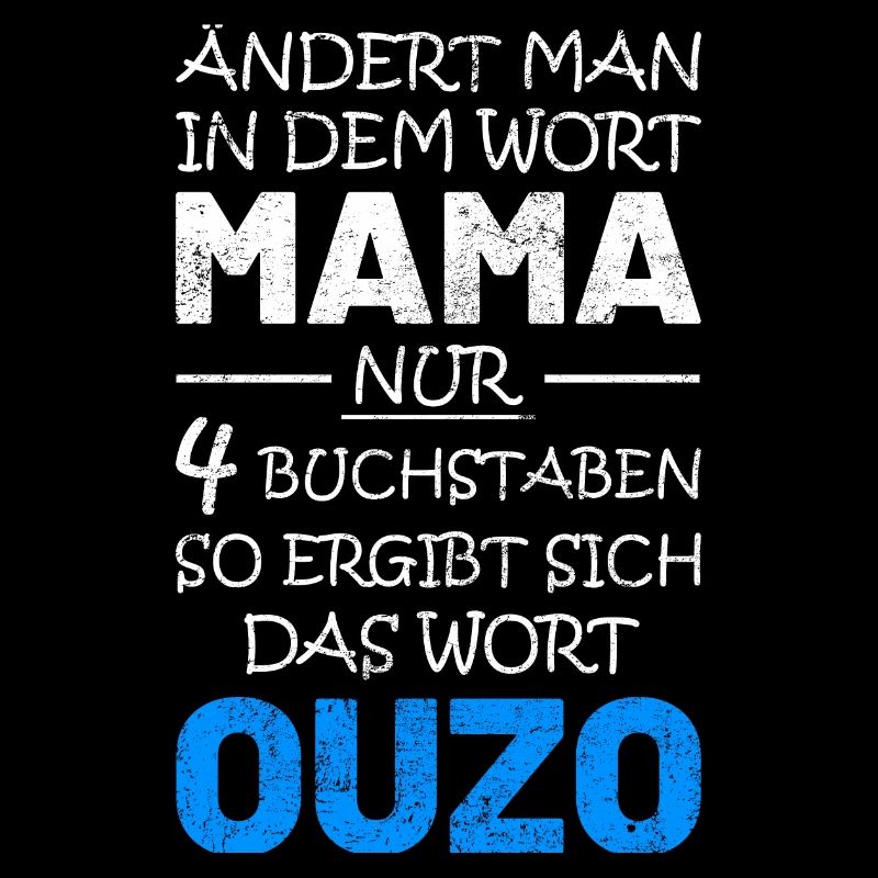 Ouzo Schnaps Saufen Geschenkidee