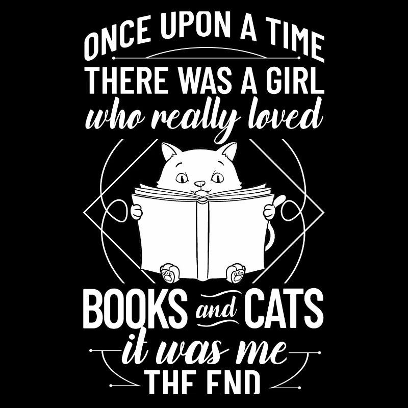 Cat Reading Book Reader Librarian Books