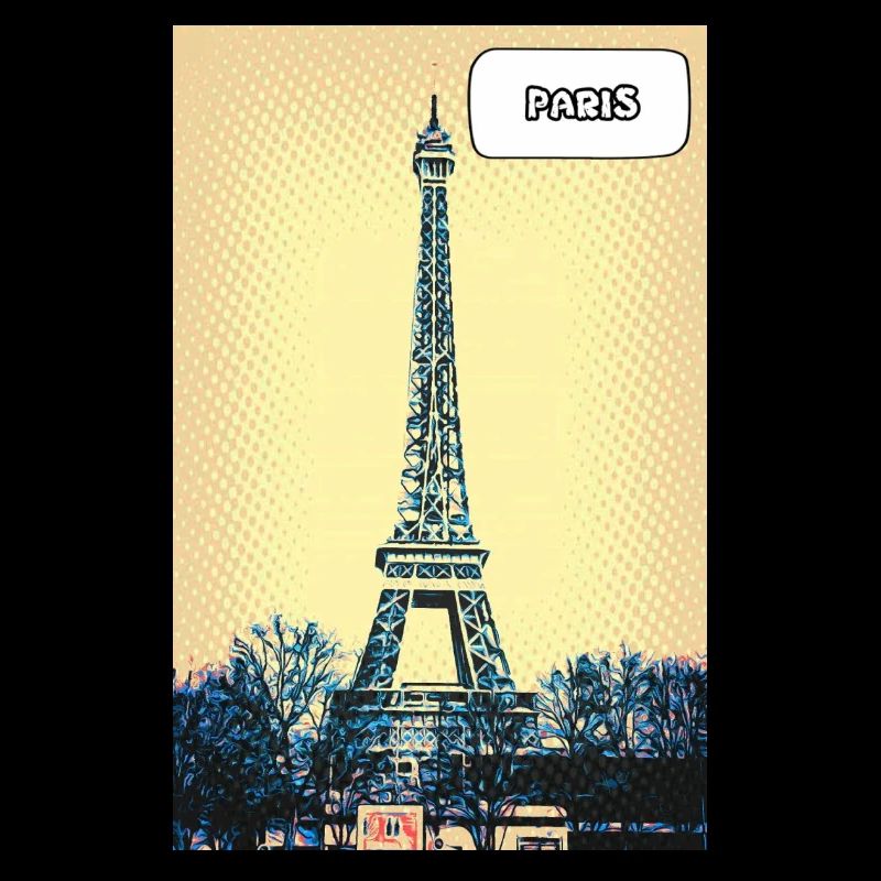 Eiffel Pop Art Paris