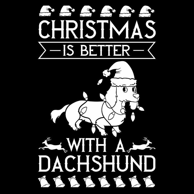 Doxie Teckel Teckel Chien Noël