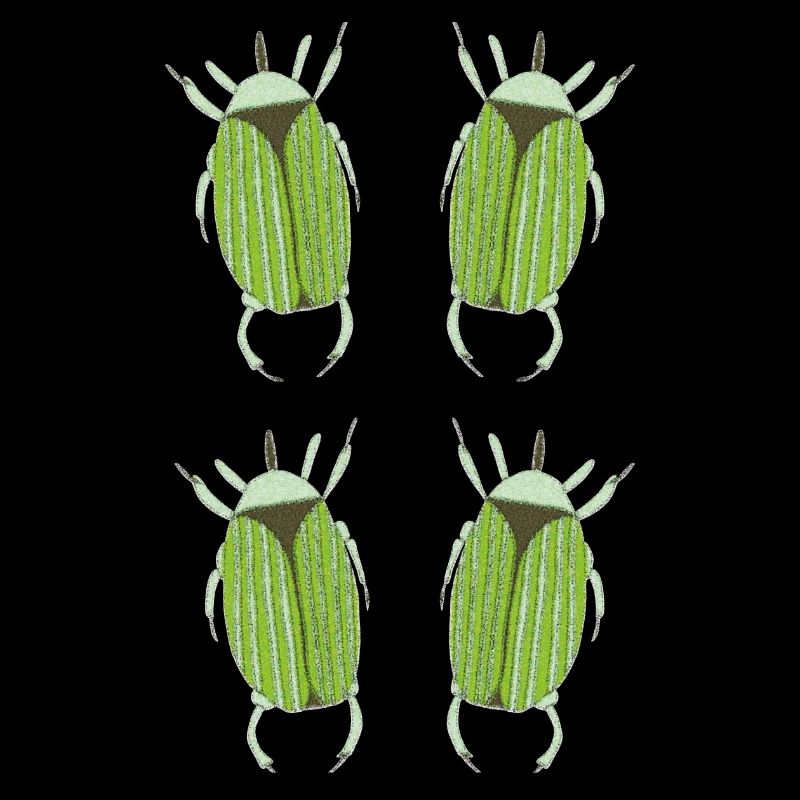 insecte vert