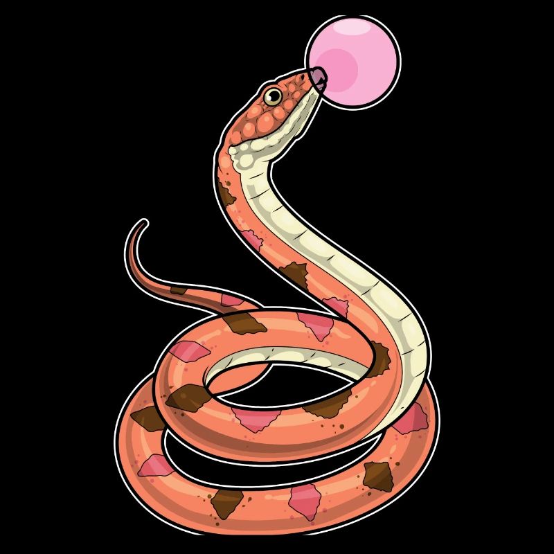 Snake Chewing Gum