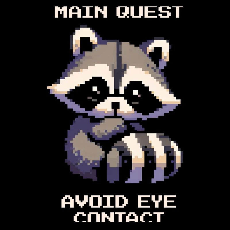 Main Quest: Avoid Eye Contact | Introversion
