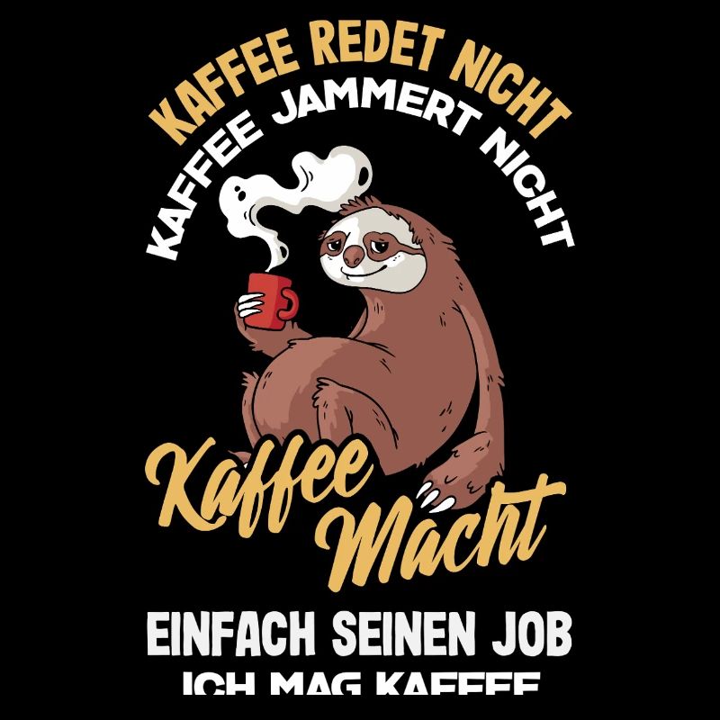 Coffee doesn't talk – I like coffee